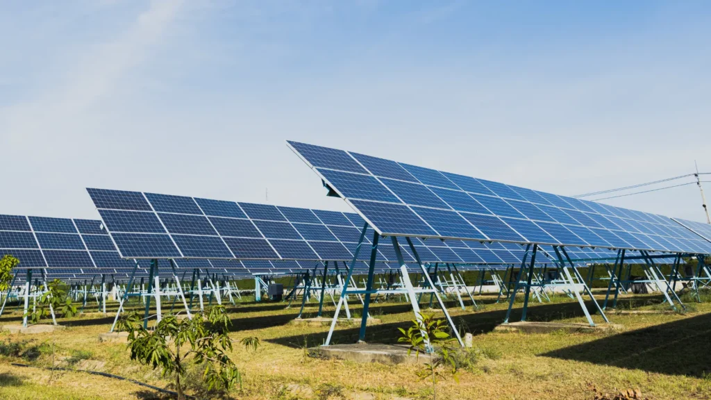 Ground-Mounted Solar Plant